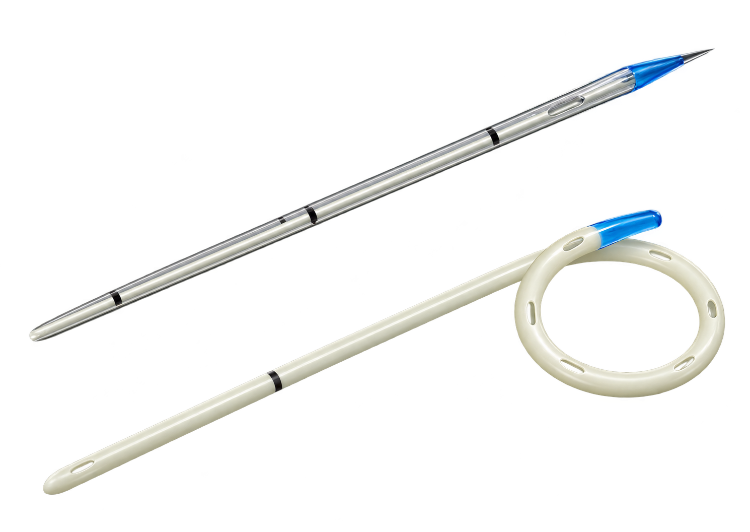 PCN Catheter With Needle (Nephrostomy Drainage Set Direct Puncture)
